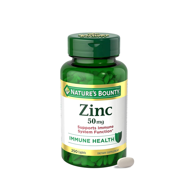 Nature's Bounty Zinc 50mg -100 Caplets