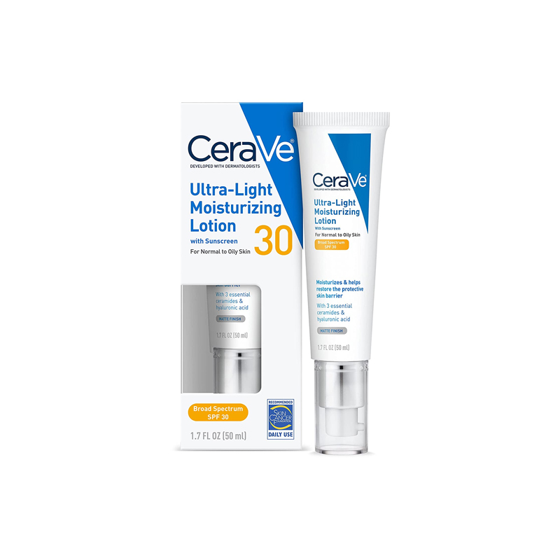 CeraVe Ultra Light Moisturizing Lotion With Sunscreen SPF 30