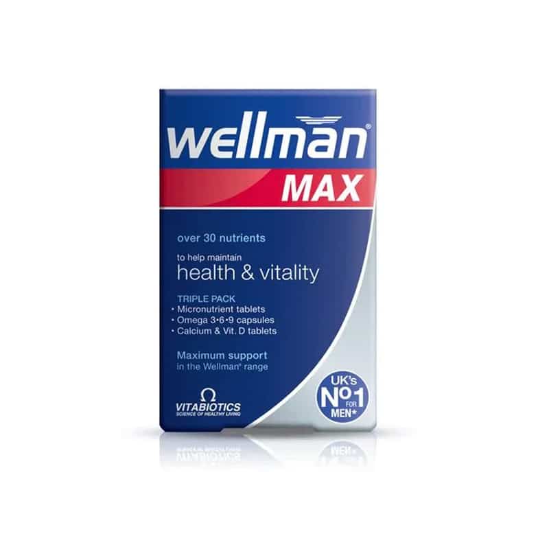 Vitabiotics Wellman Max 30 tablets