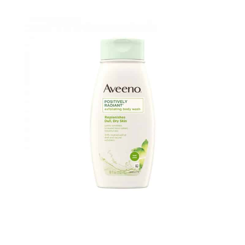 Aveeno Positively Radiant Exfoliating Fresh Scent Body Wash