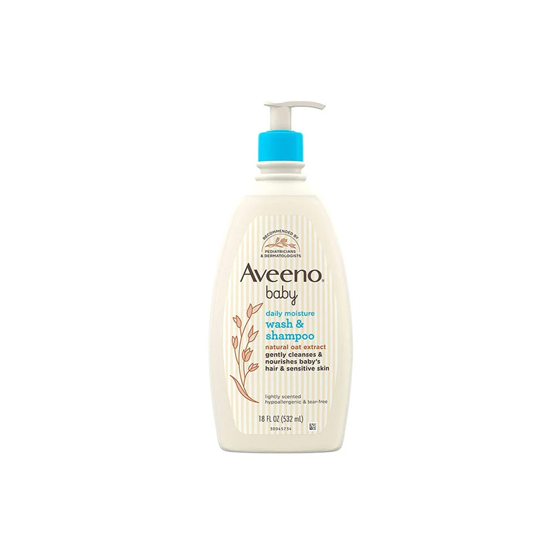 Aveeno baby Daily Moisture Wash & Shampoo 532ml