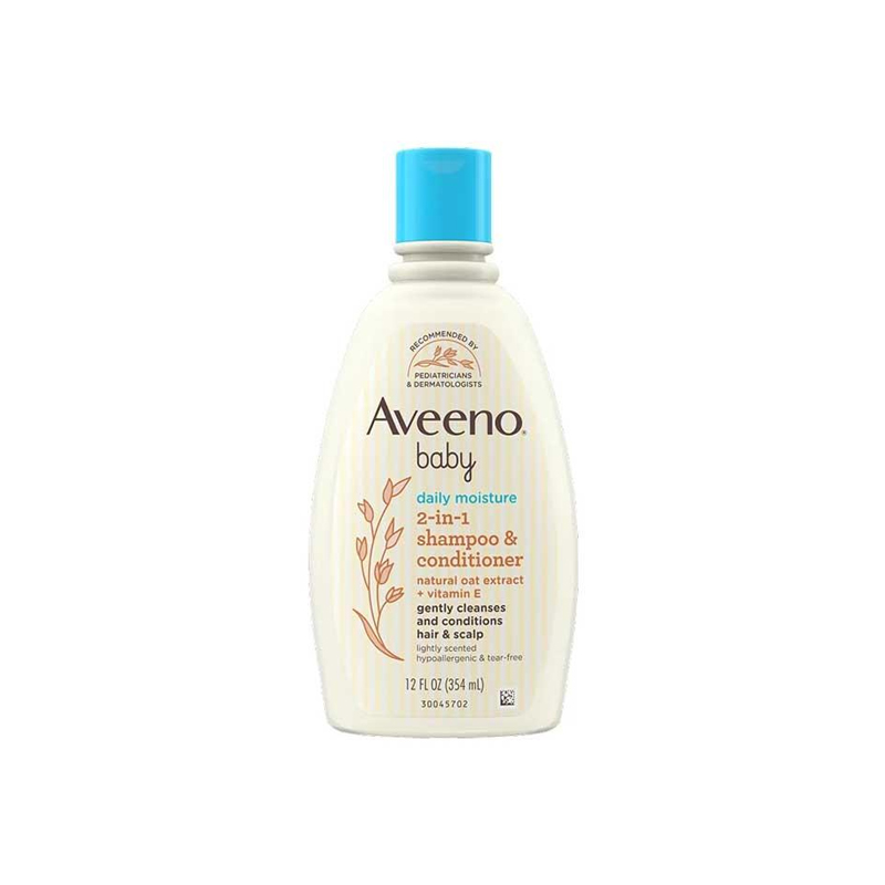 Aveeno Baby Daily Moisture 2-In-1 Baby Shampoo & Conditioner