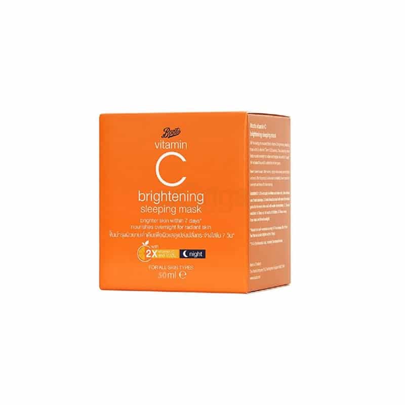 Boots Vitamin C Brightening Sleeping Mask-50ml