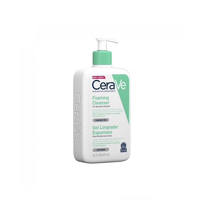 CeraVe Foaming Facial Cleanser For Normal To Oily Skin 473ml