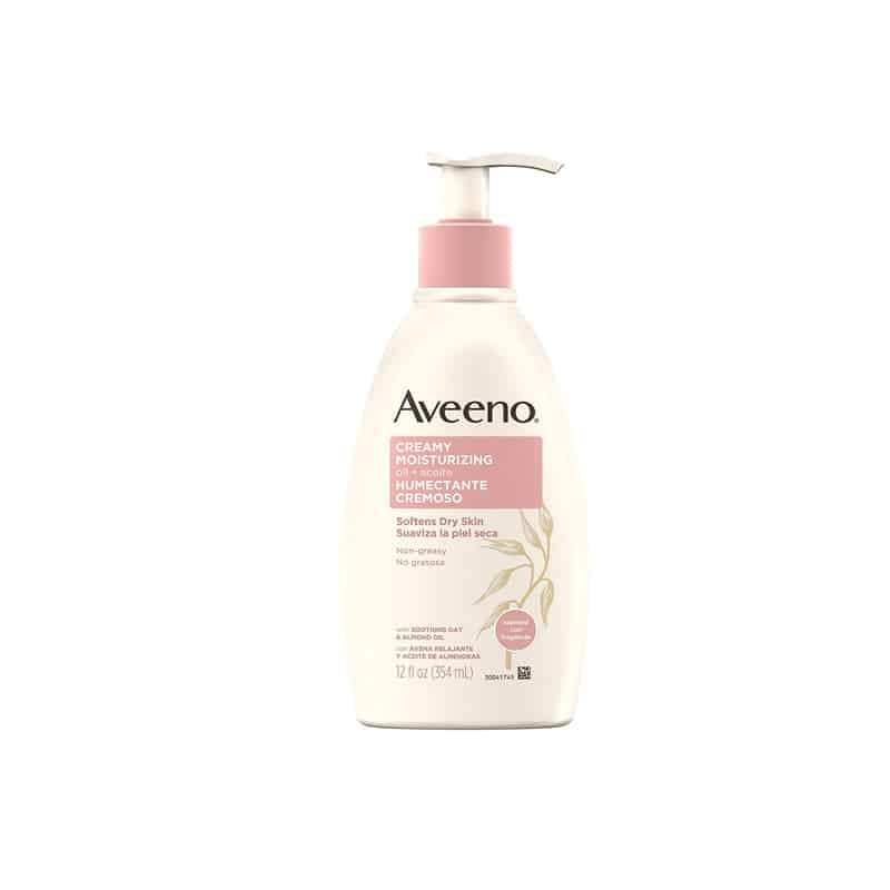 Aveeno Softens Dry Skin Creamy Moisturzing Oil -354ml