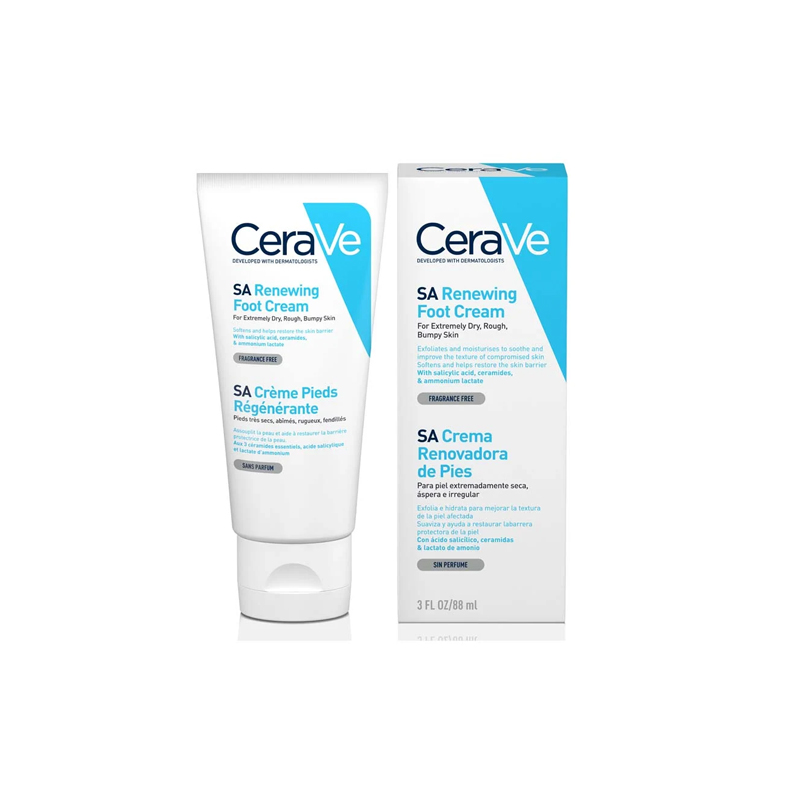CeraVe SA Renewing Foot Cream 88ml