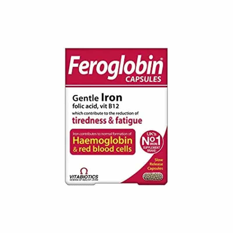 Vitabiotics Feroglobin Capsules 30s UK