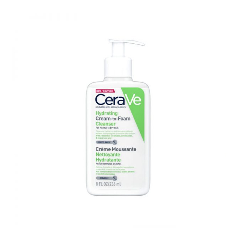 CeraVe Cream to Foam Cleanser For Normal to Dry Skin 236ml
