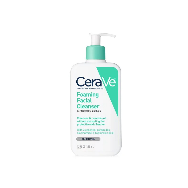 Cerave Foaming gel cleanser for normal-to-oily skin 355ml